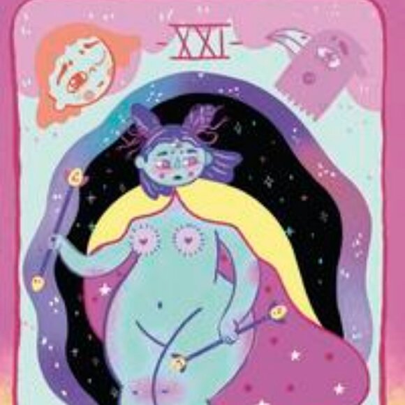 Pastel Prism Tarot, beginner deck, inner child, Rider-Waite-Smith, guidebook - Picture 4 of 6